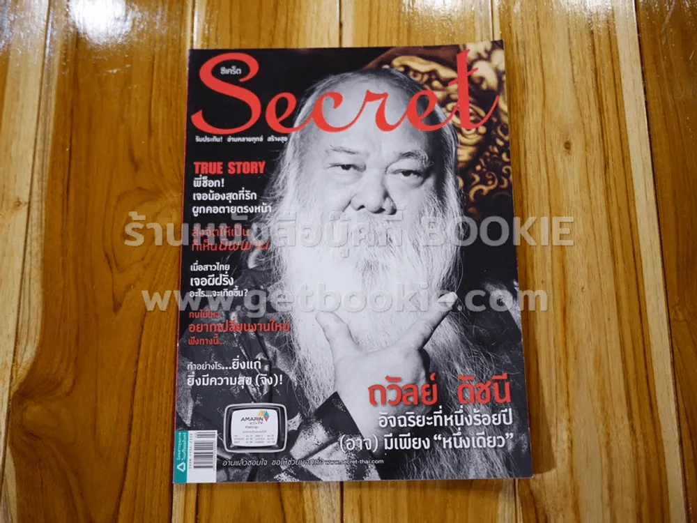 Secret ซีเคร็ต ปีที่ 5 ฉบับที่ 110 อาจารย์ถวัลย์ ดัชนี รูปที่ 1