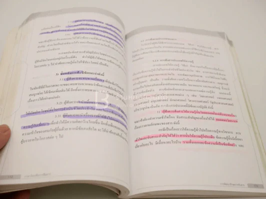ภาษาไทยเพื่อการสื่อสาร (มีรอยขีดเขียนเยอะ มีรอยคราบน้ำ) รูปที่ 8