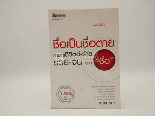 ชื่อเป็นชื่อตาย ทำนายชีวิตดี-ร้าย รวย-จน จาก"ชื่อ" รูปที่ 1