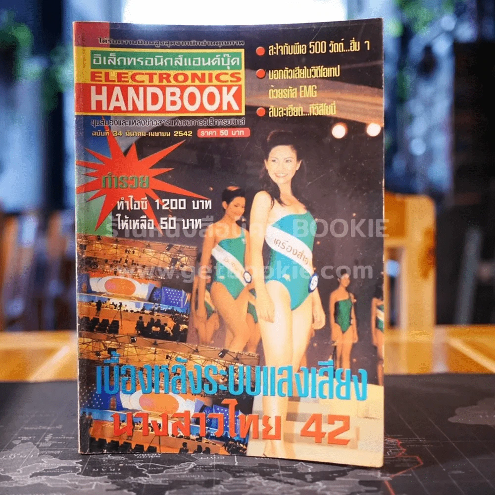 Electronics Handbook อิเล็กทรอนิกส์แฮนด์บุ๊ค ฉบับที่ 34 มี.ค.-เม.ย.2542 เบื้องหลังระบบแสงเสียงนางสาวไทย 42 รูปที่ 1