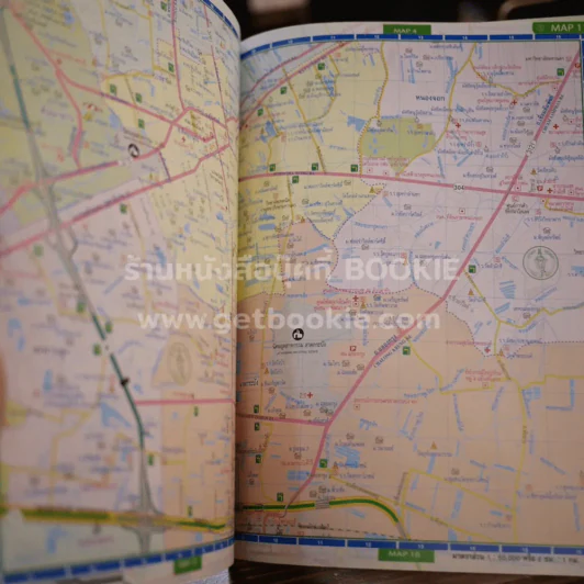 แผนที่ เส้นทางลัดกรุงเทพมหานคร พิมพ์ปีพ.ศ.2549 รูปที่ 2