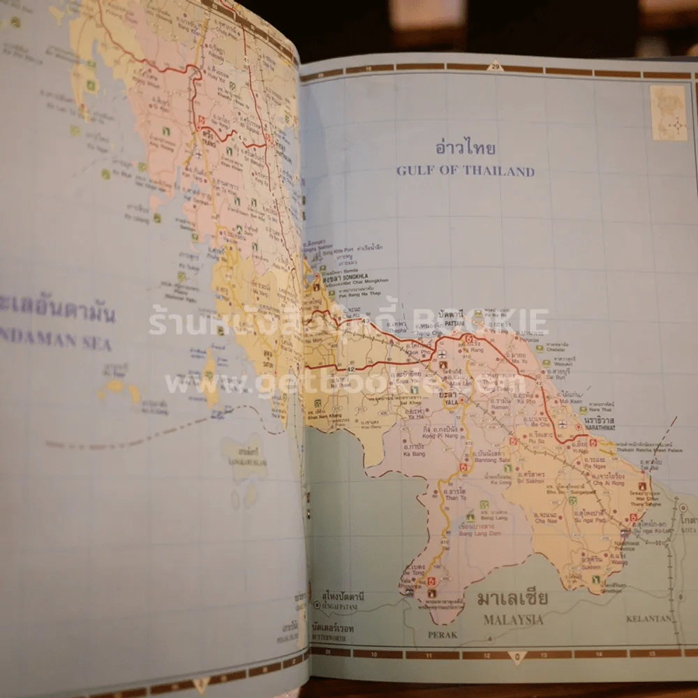 แผนที่เที่ยวทั่วไทย คู่มือเดินทางท่องเที่ยวทางรถยนต์ รูปที่ 3