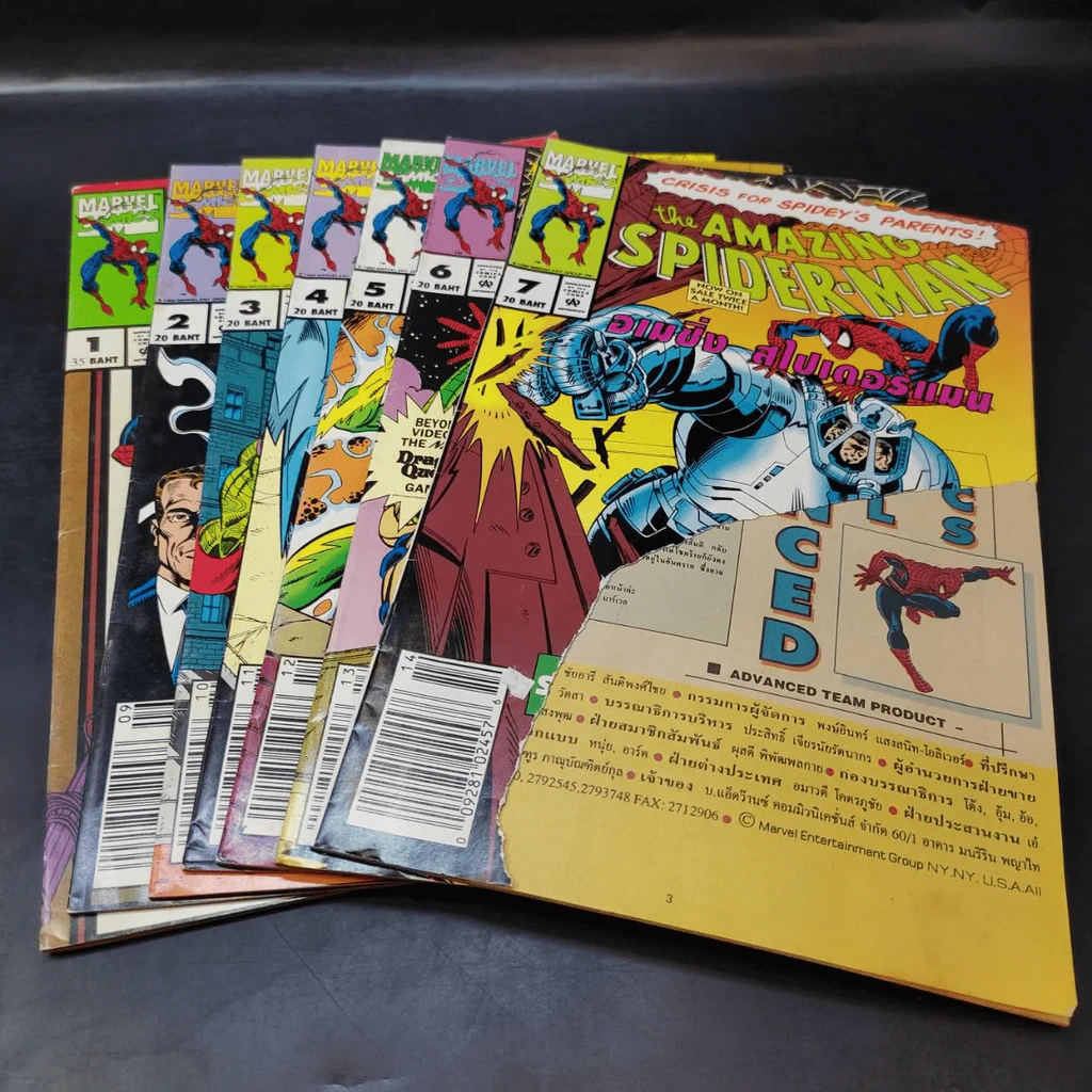 The Amazing Spider-Man เล่ม 1-7 (เล่ม 7 ปกขาด) รูปที่ 7
