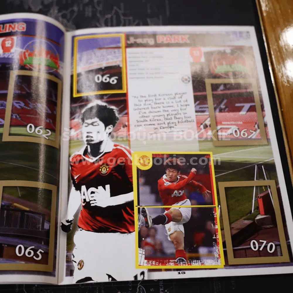 Official Sticker Collection 2010 - 2011 MANCHESTER UNITED รูปที่ 2