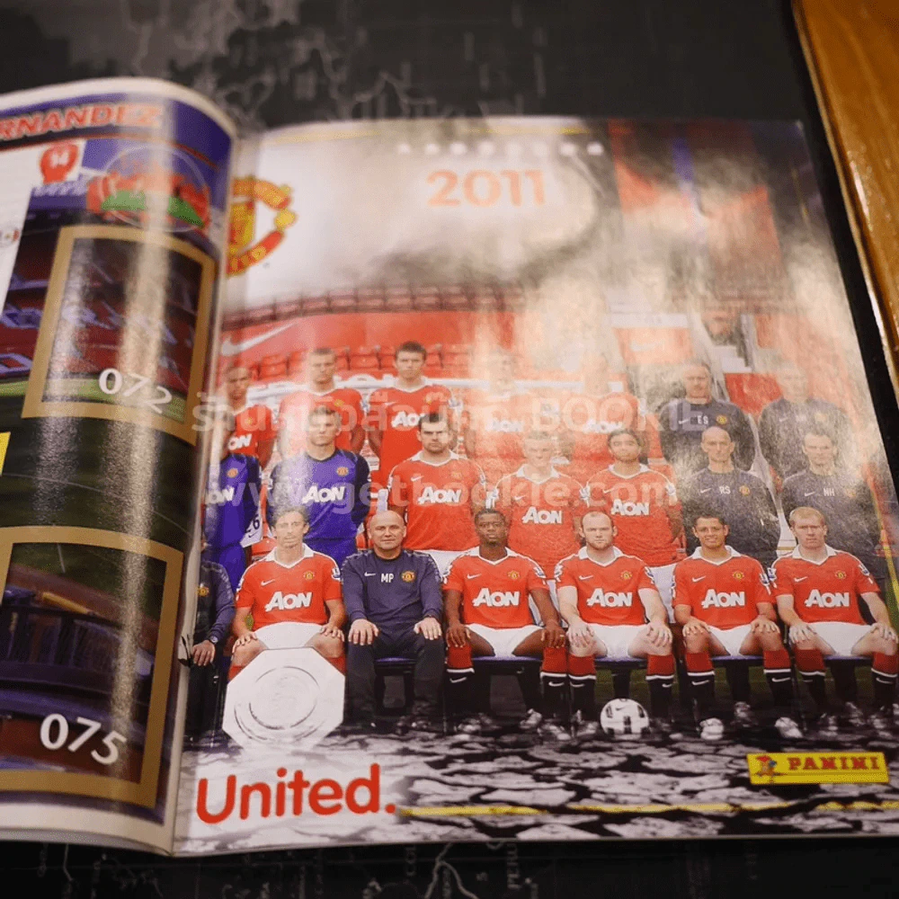 Official Sticker Collection 2010 - 2011 MANCHESTER UNITED รูปที่ 4