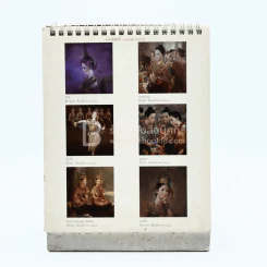 ปฏิทินตั้งโต๊ะ AIA พ.ศ.2555 นาฎศิลป์ไทย ภาพเขียนฝีมือ จักรพันธุ์ รูปที่ 2
