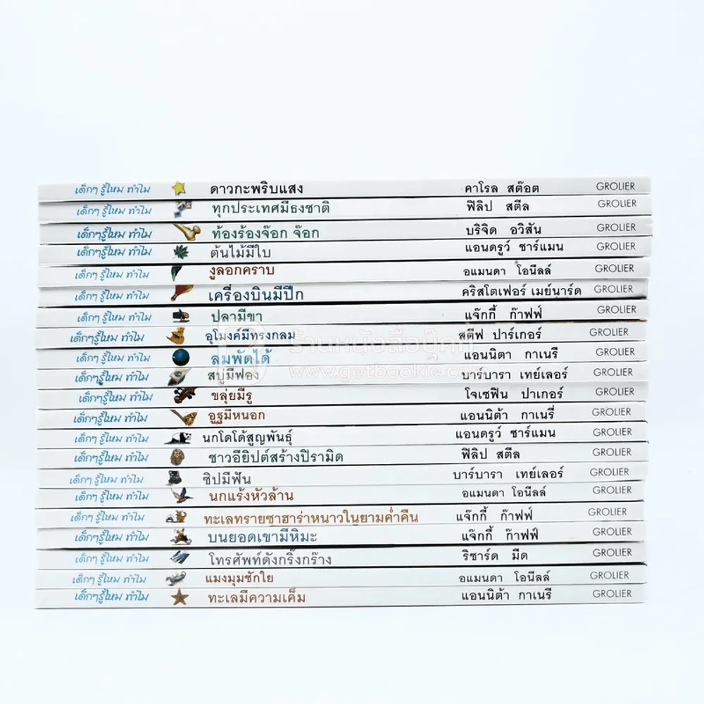 เด็กๆ รู้ไหม ทำไม Grolier 21 เล่ม รูปที่ 2