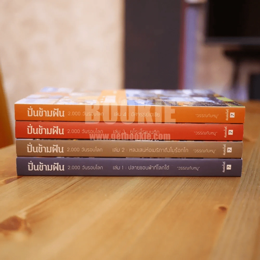 ปั่นข้ามฝัน 2,000 วันรอบโลก เล่ม 1-4 รูปที่ 2