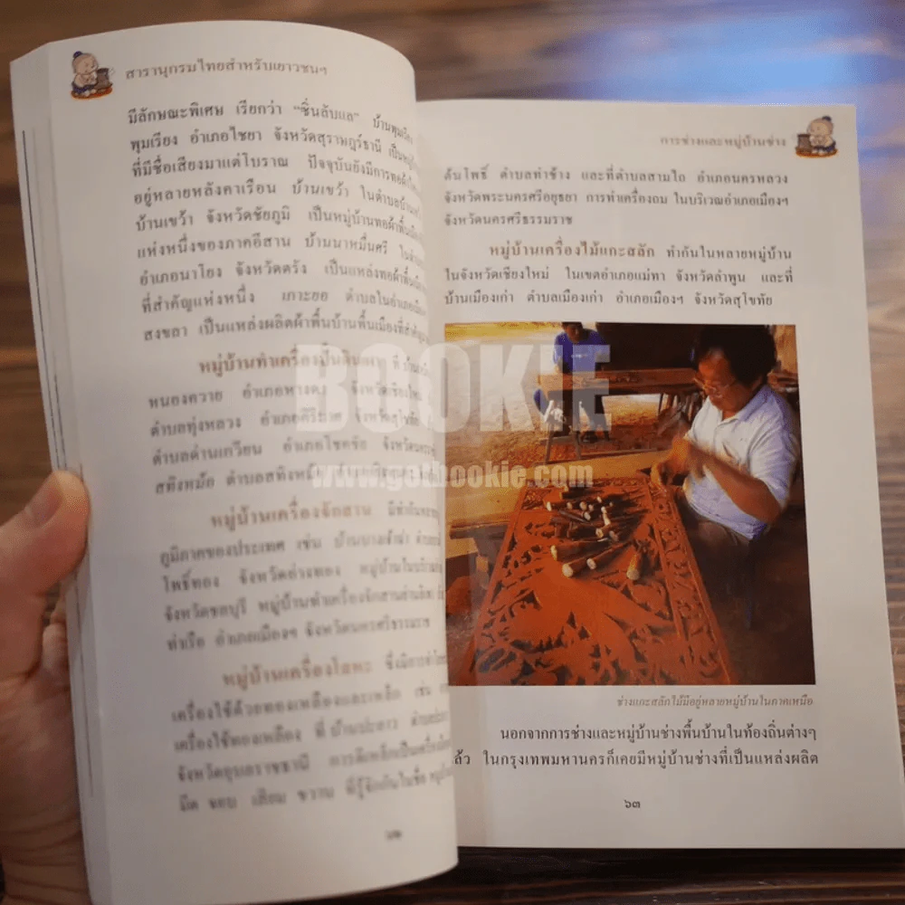 สารานุกรมไทยสำหรับเยาวชน  ฉบับเสริมการเรียนรู้ เล่ม 4 การช่าง,การละเล่นพื้นบ้าน,นิทานพื้นบ้าน รูปที่ 6
