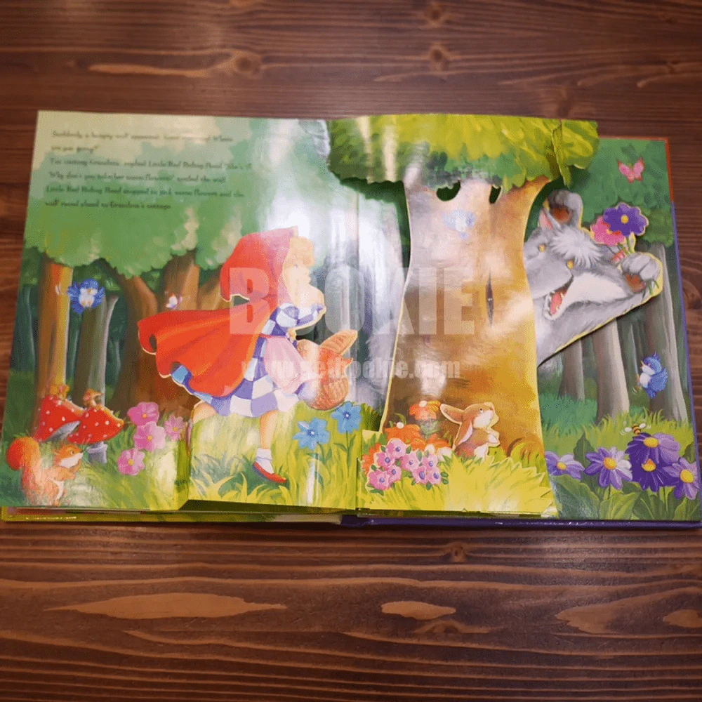 Little Red Riding Hood Pop-up Story Book หนูน้อยหมวกแดง รูปที่ 6