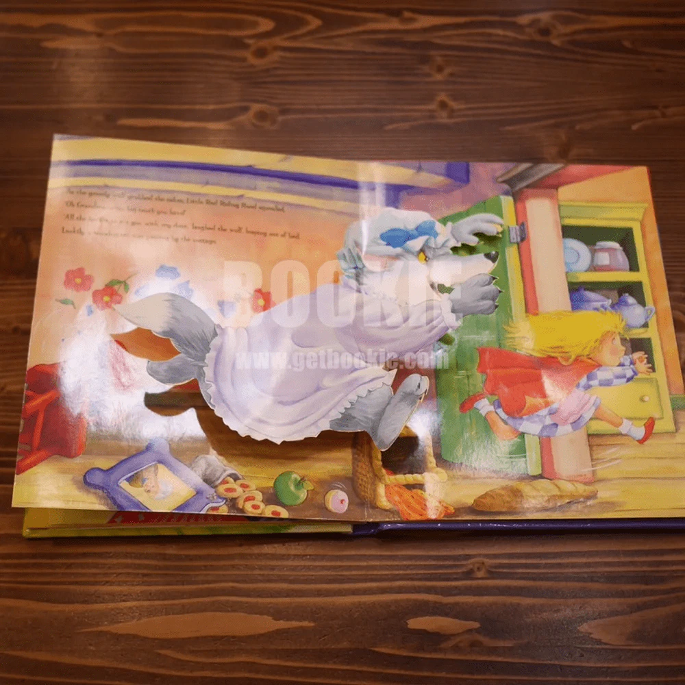 Little Red Riding Hood Pop-up Story Book หนูน้อยหมวกแดง รูปที่ 8