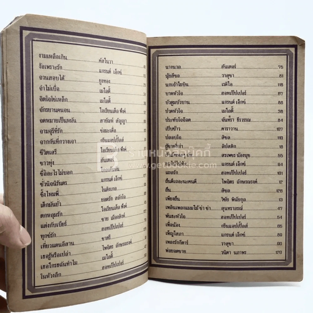 รวมเพลงดังทางอากาศ เพลงประทับใจ พร้อมคอร์ดกีต้า รูปที่ 4