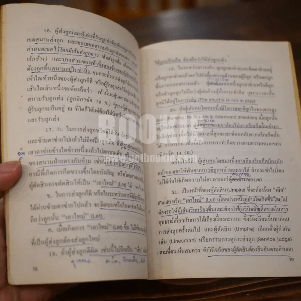 กติกาแบดมินตันและคำแนะนำผู้ตัดสิน รูปที่ 4