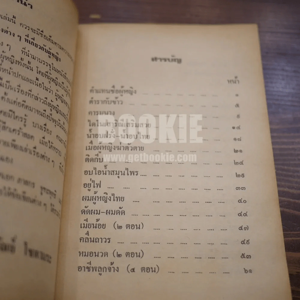 ผู้หญิงเขาพูด - ลาวัลย์ โชตามระ (พิมพ์ครั้งแรกพร้อมลายเซ็น) รูปที่ 7