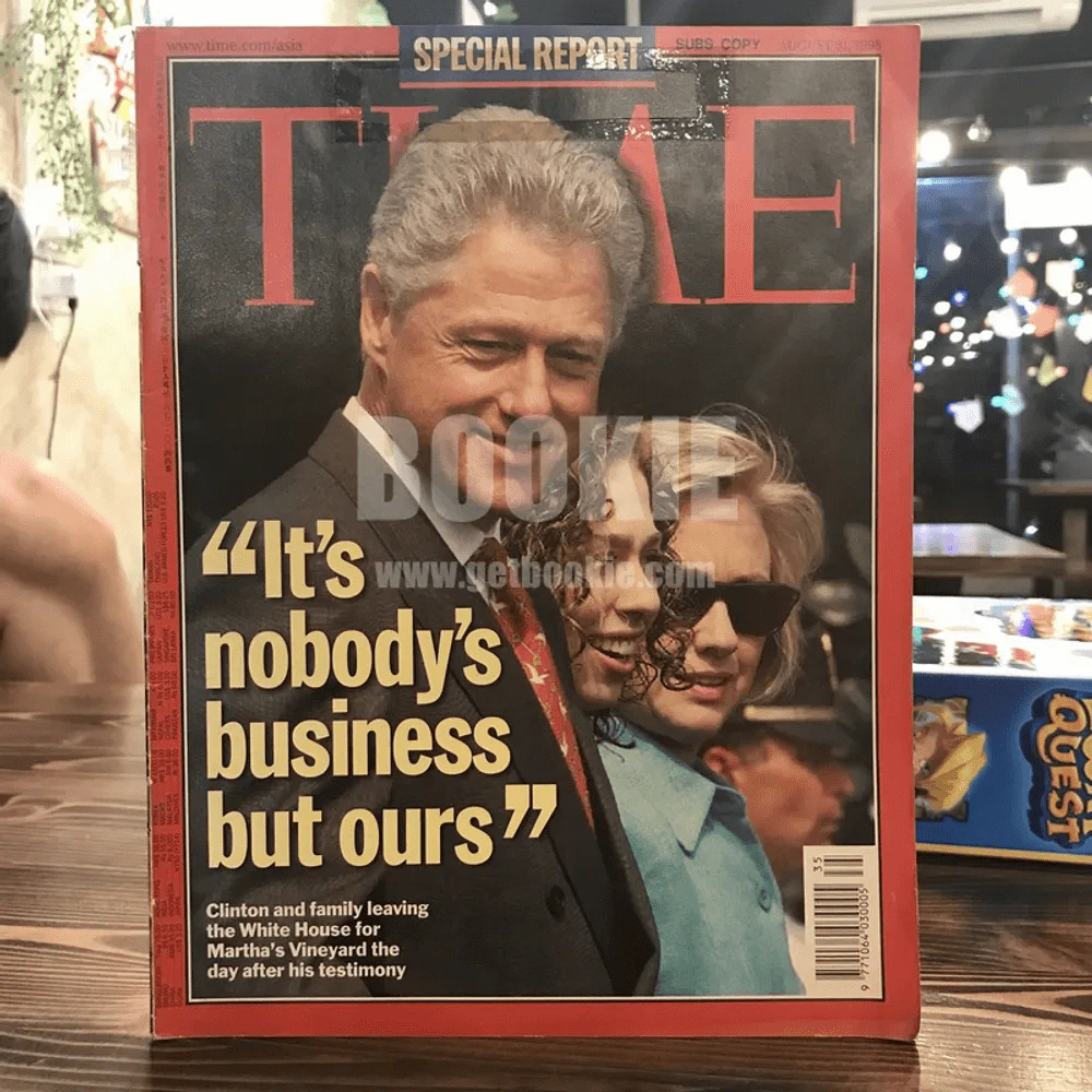 TIME August 1998 รูปที่ 1