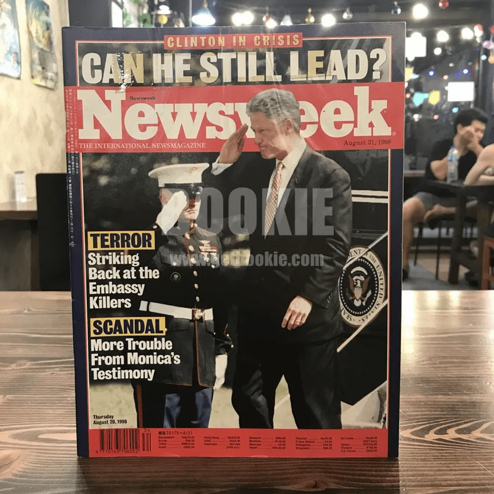 Newsweek August 31,1998 รูปที่ 1