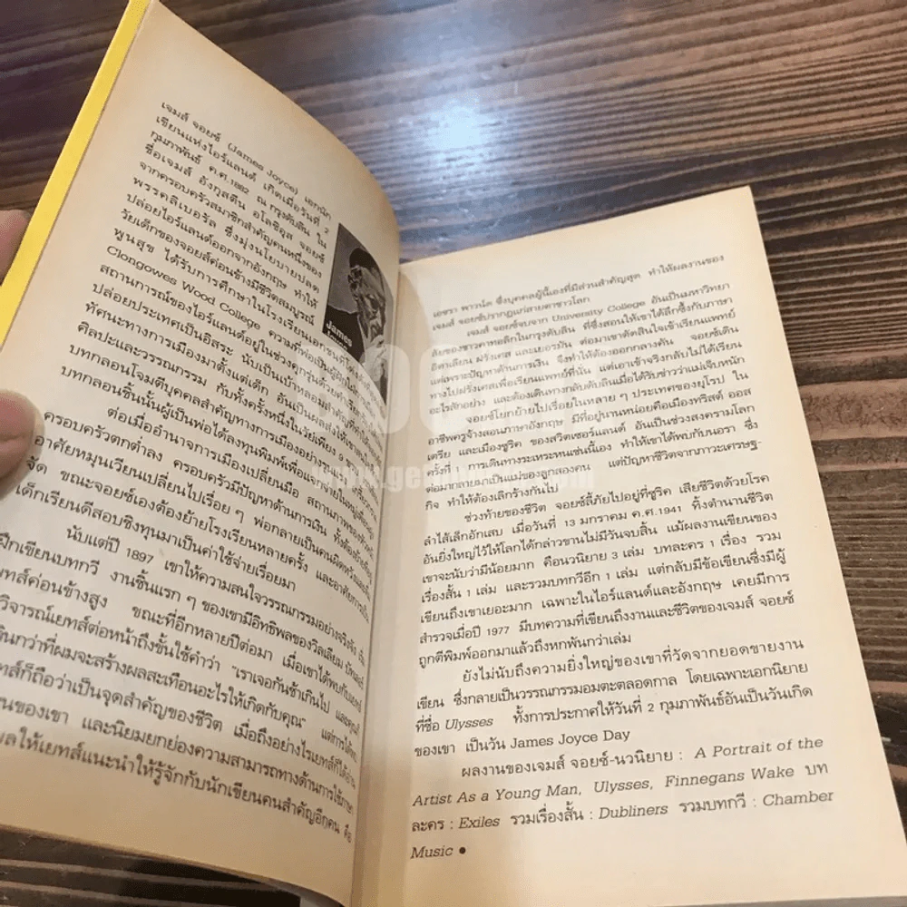 คนสำเริง คืนสำราญ - James Joyce (พิมพ์ครั้งแรก) รูปที่ 7