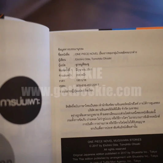 วันพีซ Novel เรื่องราวของกลุ่มโจรสลัดหมวกฟาง รูปที่ 7