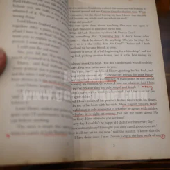 The Picture of Dorian Gray - Oscar Wide (มีรอยขีดเขียน) รูปที่ 3