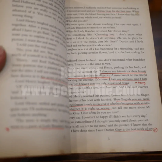 The Picture of Dorian Gray - Oscar Wide (มีรอยขีดเขียน) รูปที่ 3