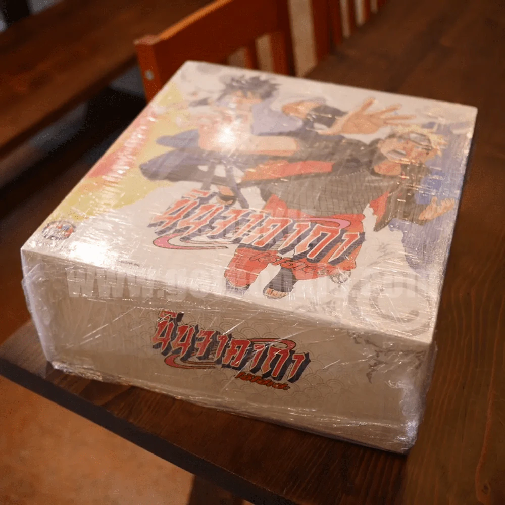 กล่องเปล่า นินจาคาถา (นารูโตะ) Limited Edition (เฉพาะกล่องเปล่า ไม่รวมหนังสือ) รูปที่ 3