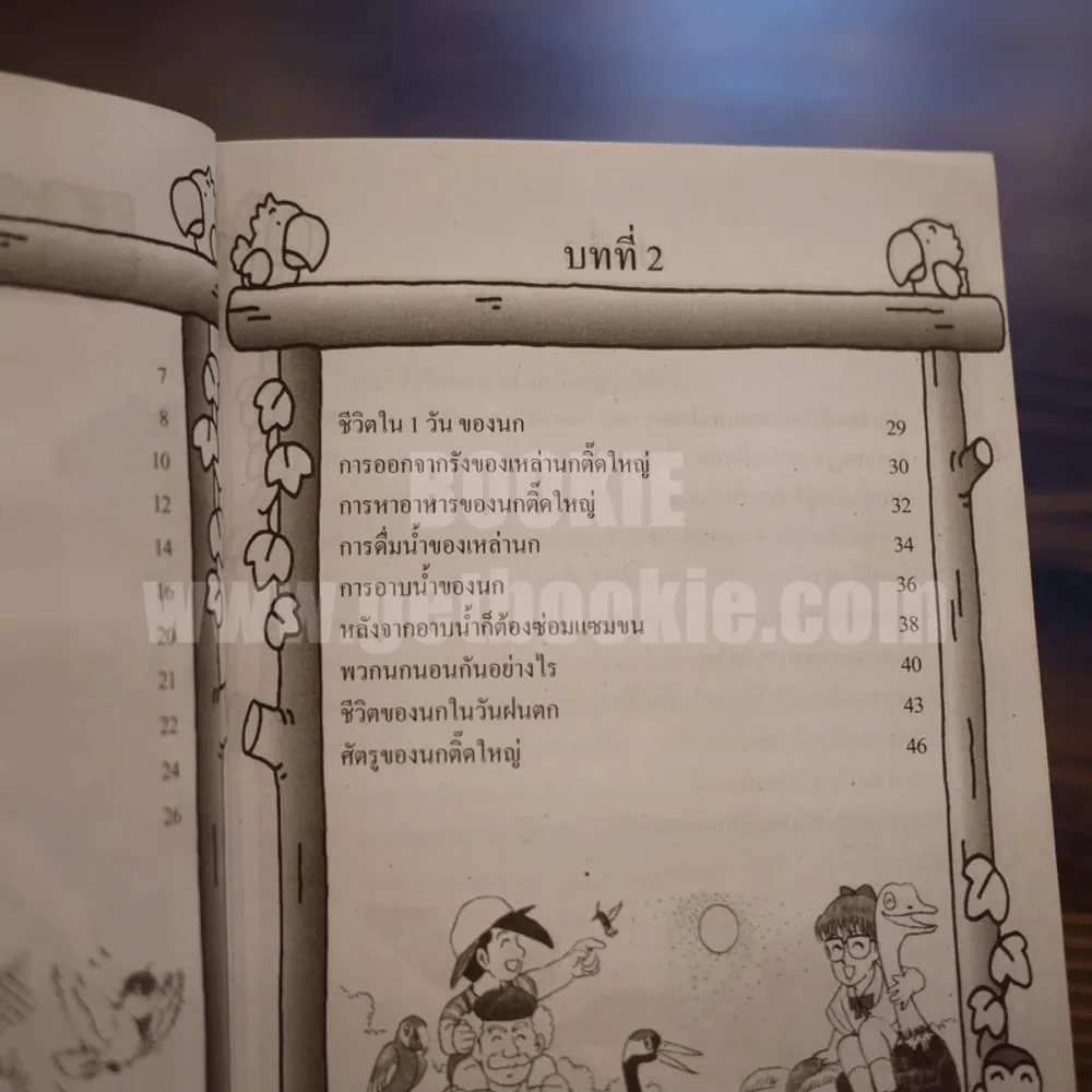 นกหายาก สาระ ความรู้ คู่การ์ตูน รูปที่ 9