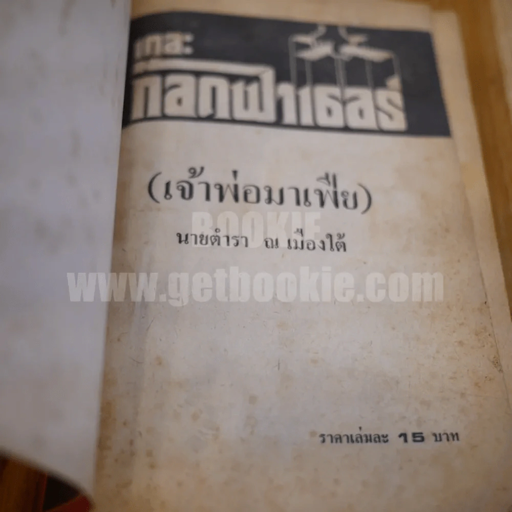 เดอะก๊อดฟาเธอร์ เจ้าพ่อมาเฟีย - นายตำรา ณ เมืองใต้ รูปที่ 4