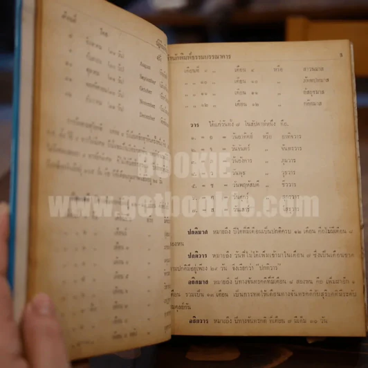 ปฏิทิน 180 ปี เทียบ 3 ภาษา รูปที่ 6