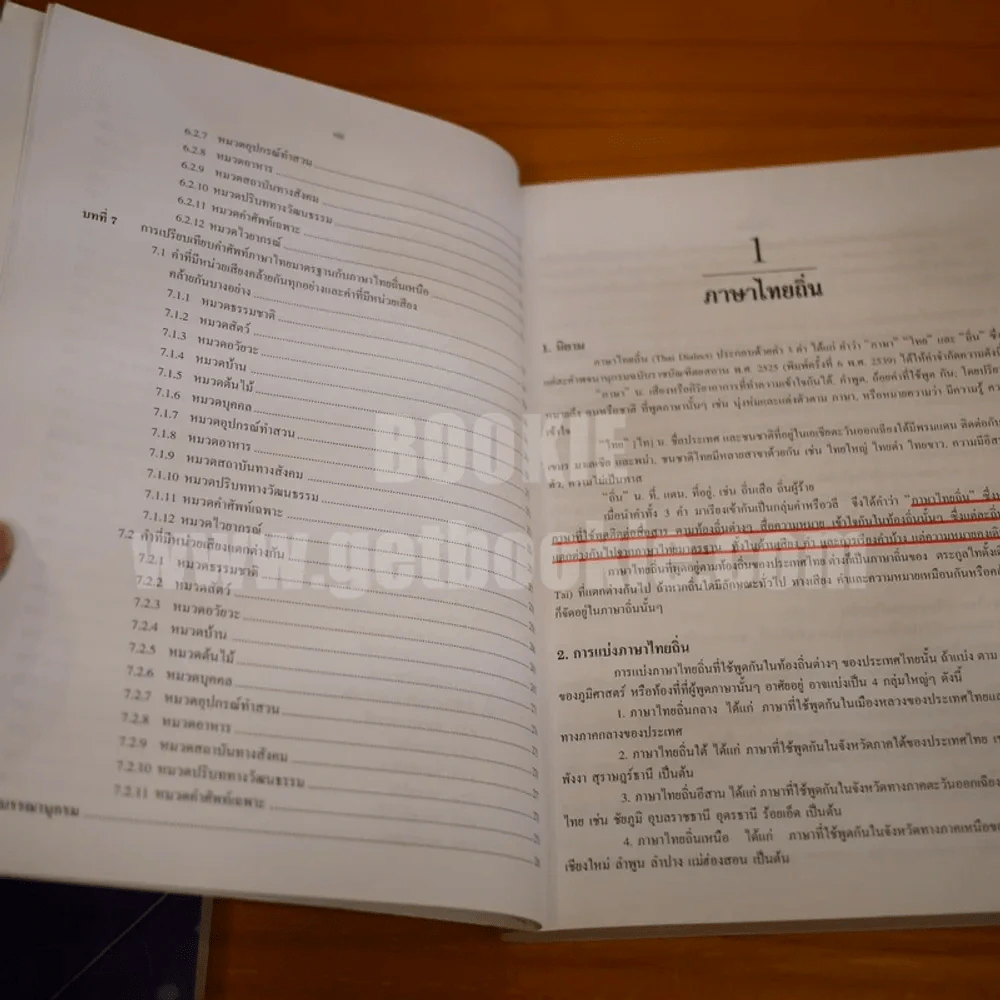ภาษาถิ่นไทย - วิไลศักดิ์ กิ่งคำ (มีรอยขีดเขียน) รูปที่ 7