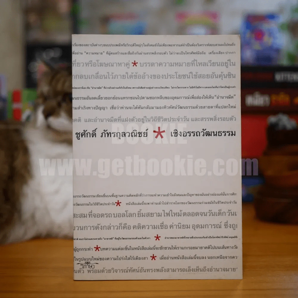 เชิงอรรถวัฒนธรรม - ชูศักดิ์ ภัทรกุลวณิชย์ รูปที่ 1