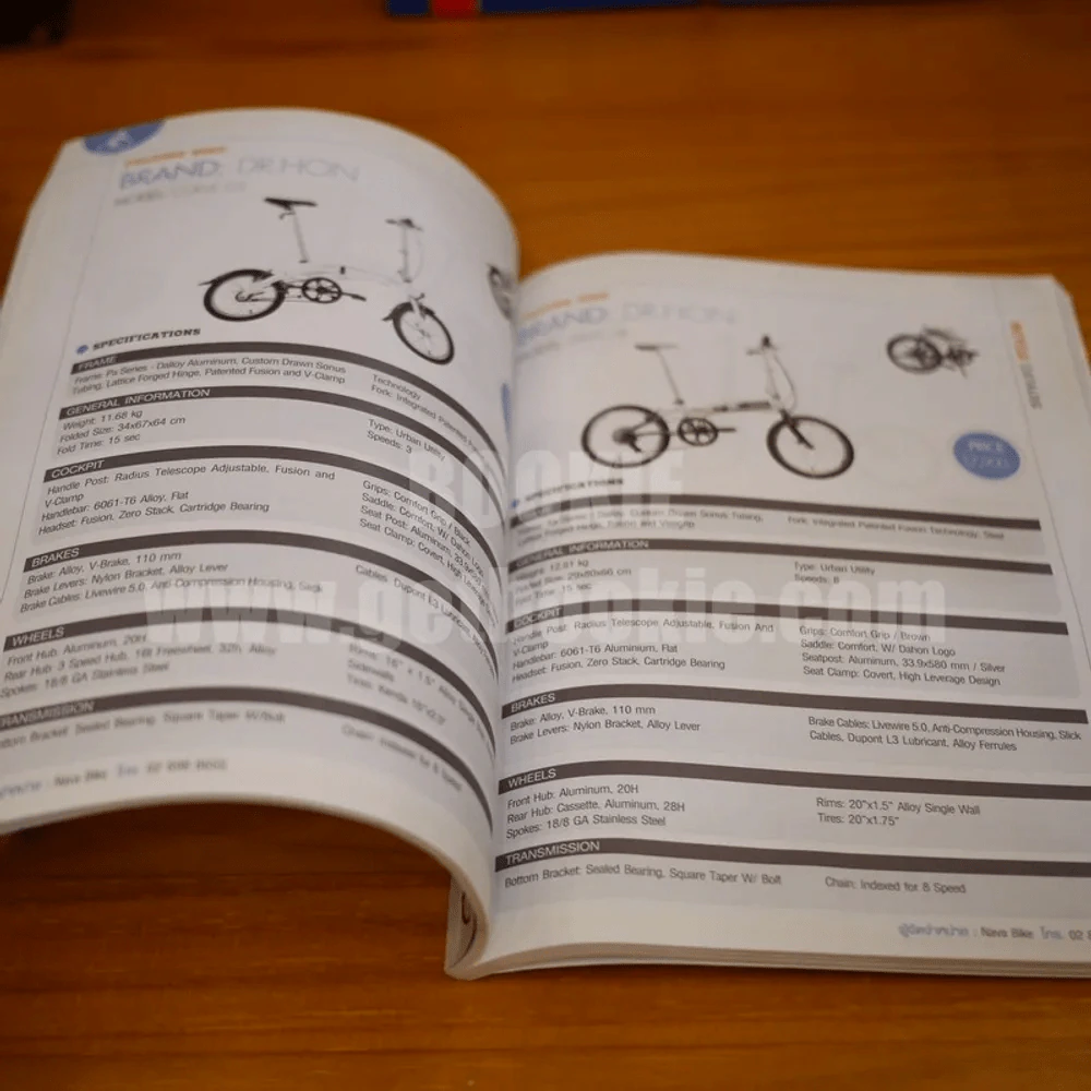 Bicycle Catalog  รวมจักรยานในดวงใจ น่าใช้ปั่นเมือง รูปที่ 4