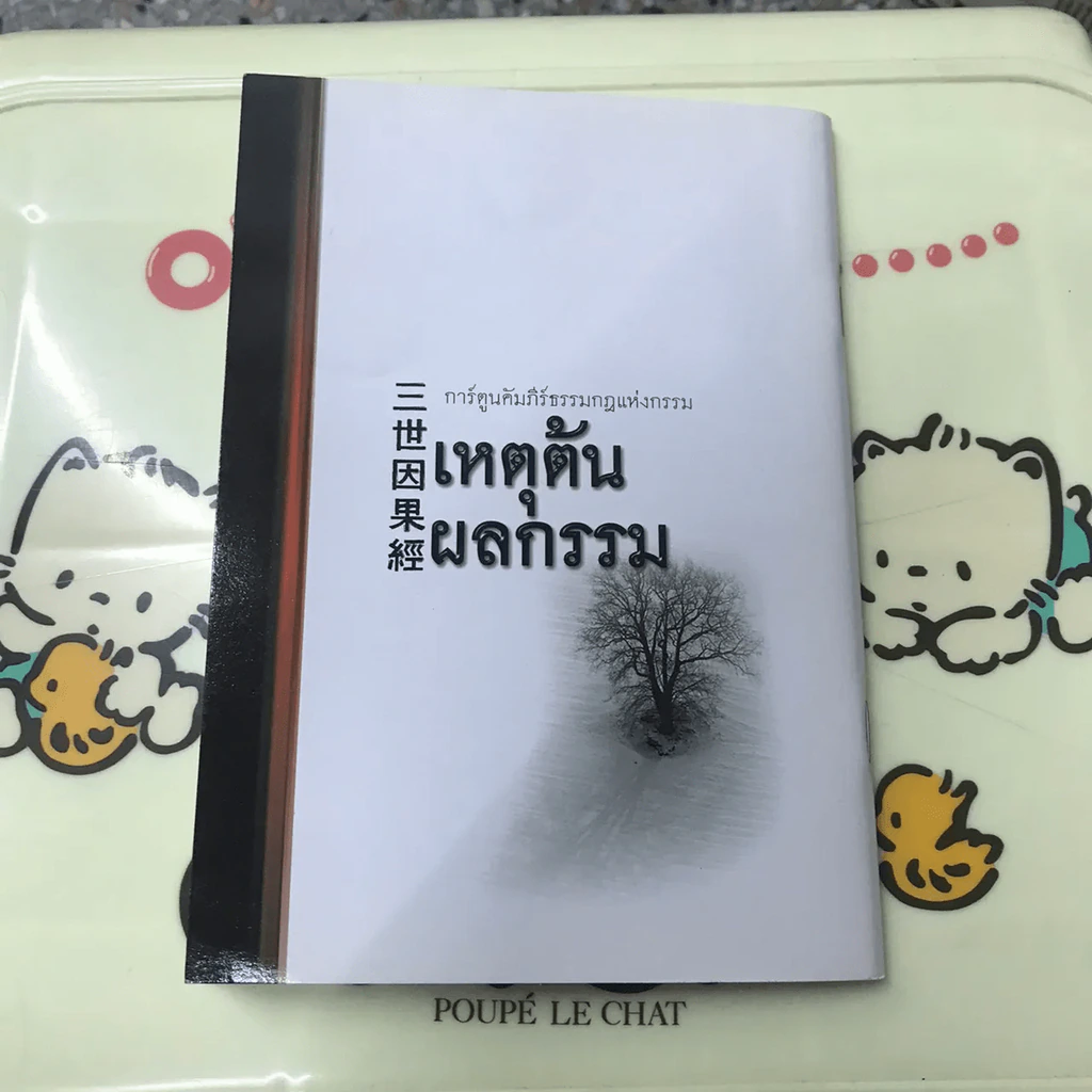 การ์ตูนคัมภีร์ธรรม เหตุต้น-ผลกรรม รูปที่ 13
