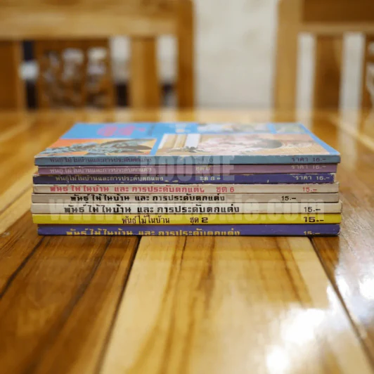 พันธุ์ไม้ในบ้านและการประดับตกแต่ง พร้อมภาพประกอบ ชุด 1-10 (ขาดเล่ม 5,7) รูปที่ 2