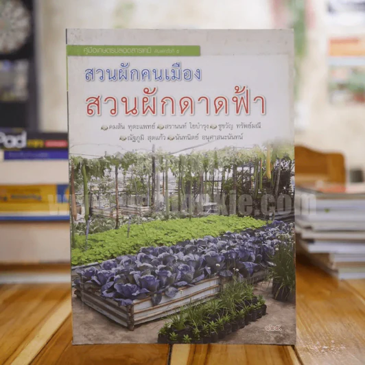 คู่มือเกษตรปลอดสารเคมี สวนผักคนเมือง สวนผักดาดฟ้า รูปที่ 1