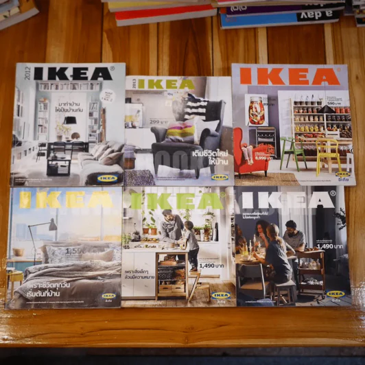 แคตตาล็อก IKEA 2012-2017 (ขายรวม 6 เล่ม) รูปที่ 1