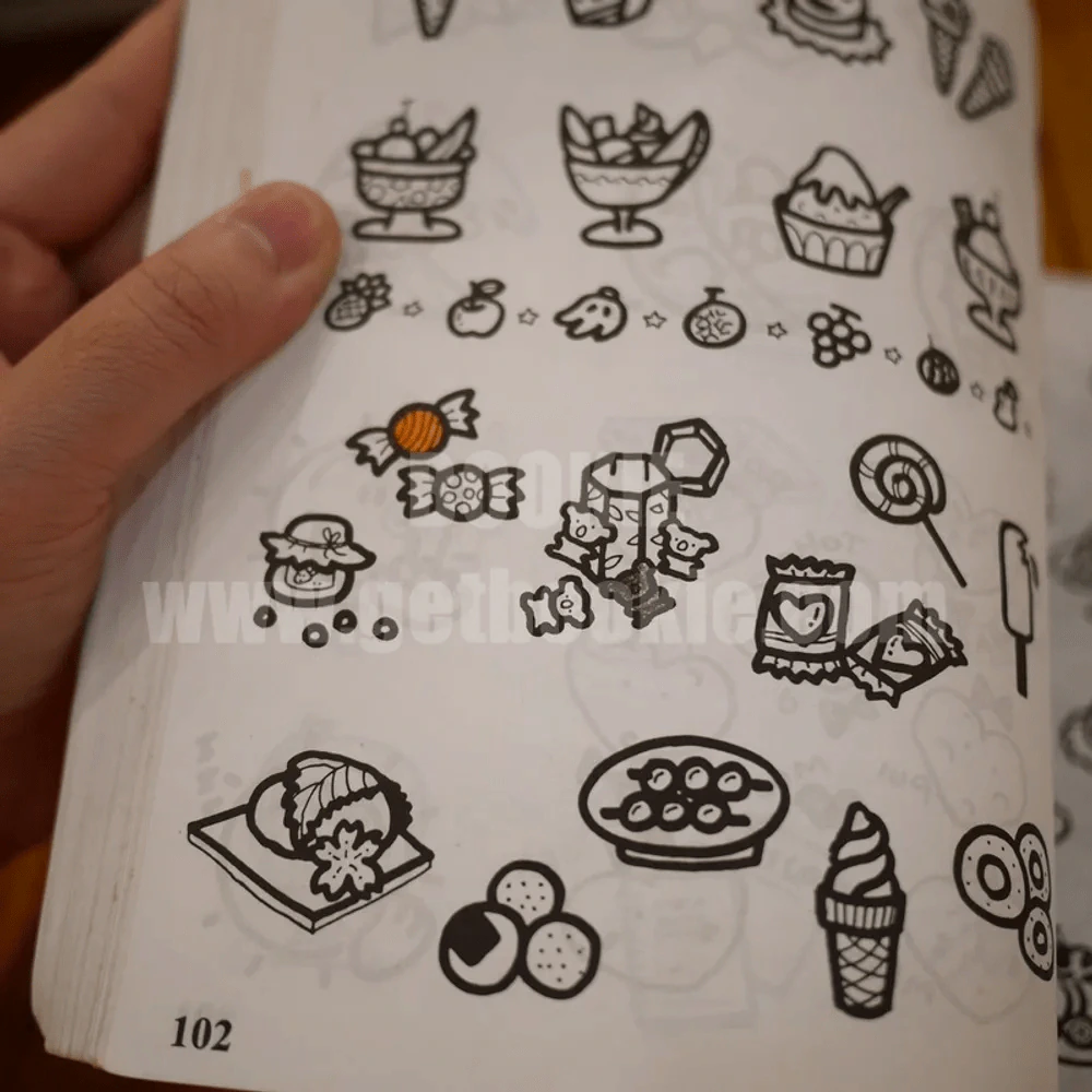 วาดการ์ตูน 1 (ถูกตัด 1 จุดและมีระบายสีหลายหน้า) รูปที่ 5