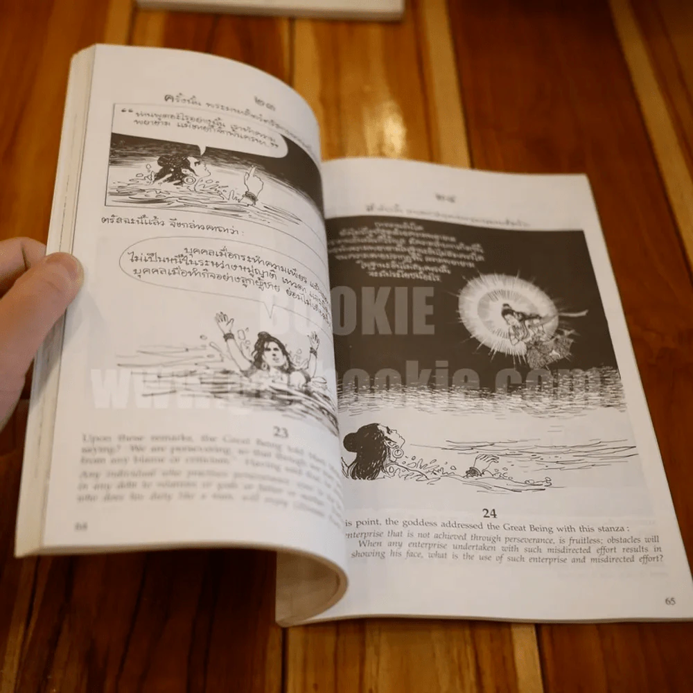 พระมหาชนก ฉบับการ์ตูน ขาว-ดำ (พิมพ์ครั้งแรก) รูปที่ 4