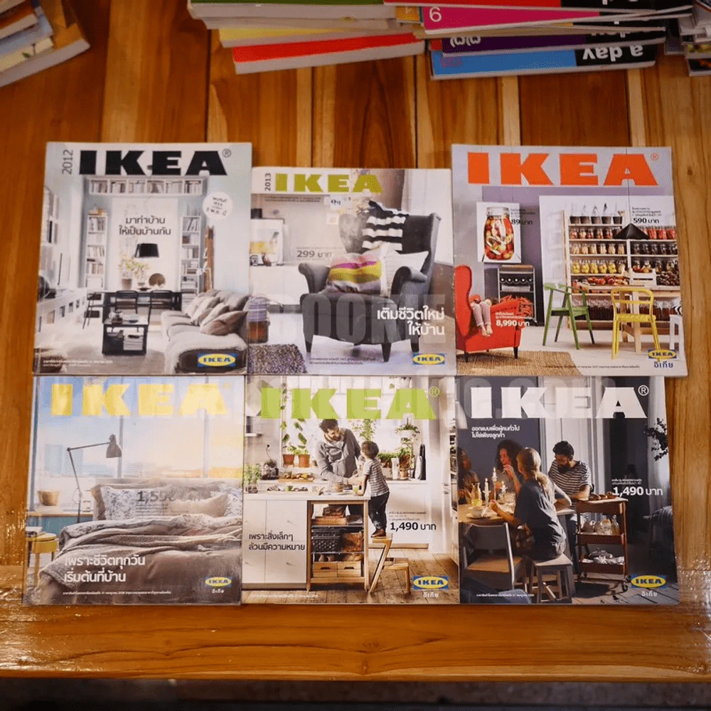 แคตตาล็อก IKEA 2012-2017 (ขายรวม 6 เล่ม) รูปที่ 2