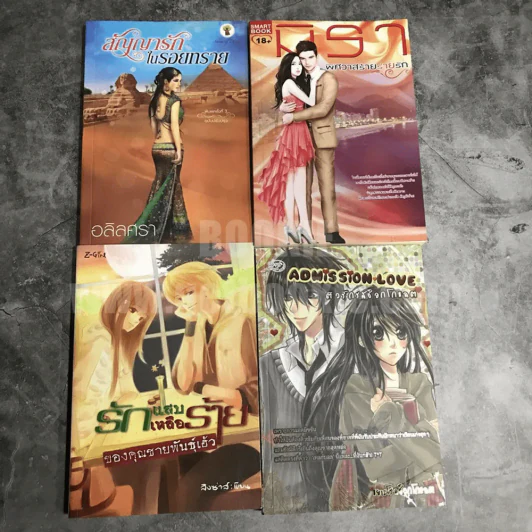 นิยายรักวัยรุ่น 4 เล่ม 120 ชุดที่ 1 รูปที่ 1