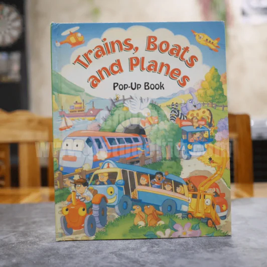 Trains, Boats and Planes - Gill Guile (Pop-Up Book) รูปที่ 1