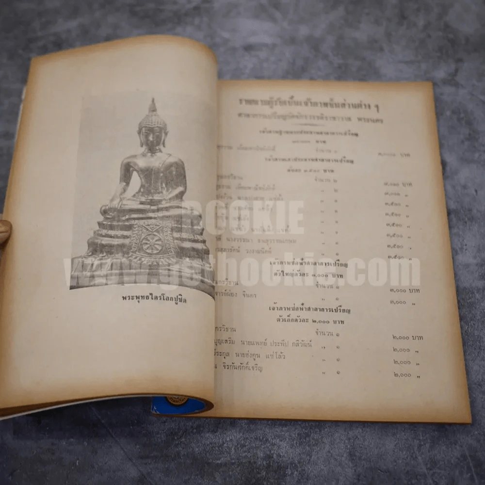 ที่ระลึก งานฉลองศาลาการเปรียญ วัดจักรวรรดิราชาวาส วรมหาวิหาร (วัดสามปลื้ม) พระนคร พ.ศ.2513 รูปที่ 5