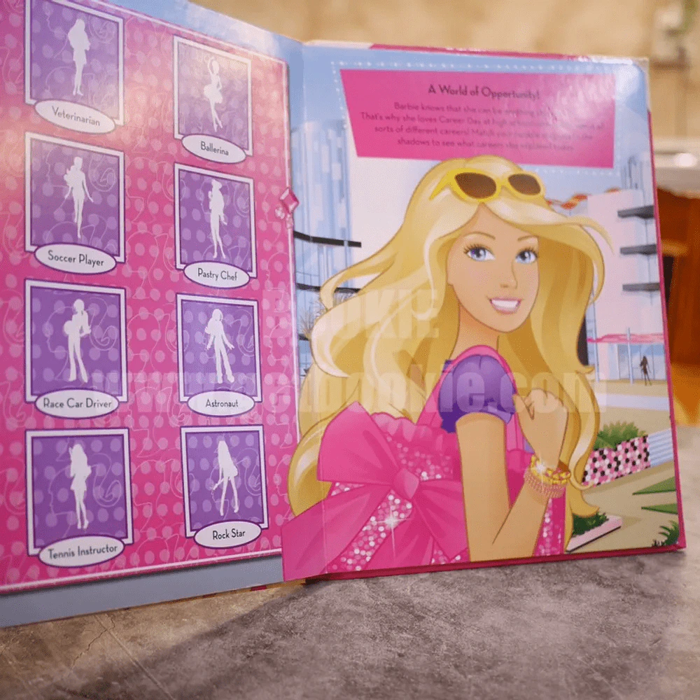 Barbie Bubble Magnet Book รูปที่ 3