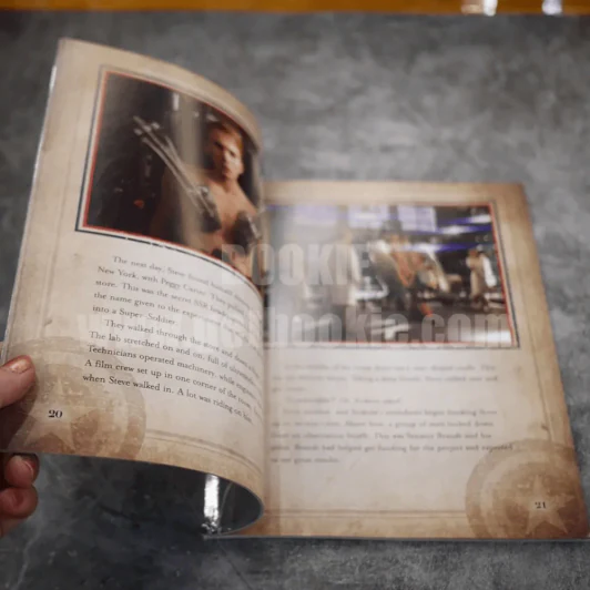 Captain America The First Avenger The Movie Storybook (Marvel) รูปที่ 3