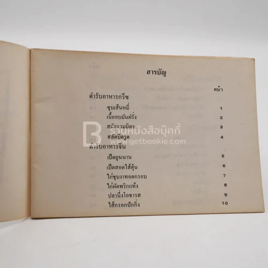 ตำราอาหาร รูปที่ 3