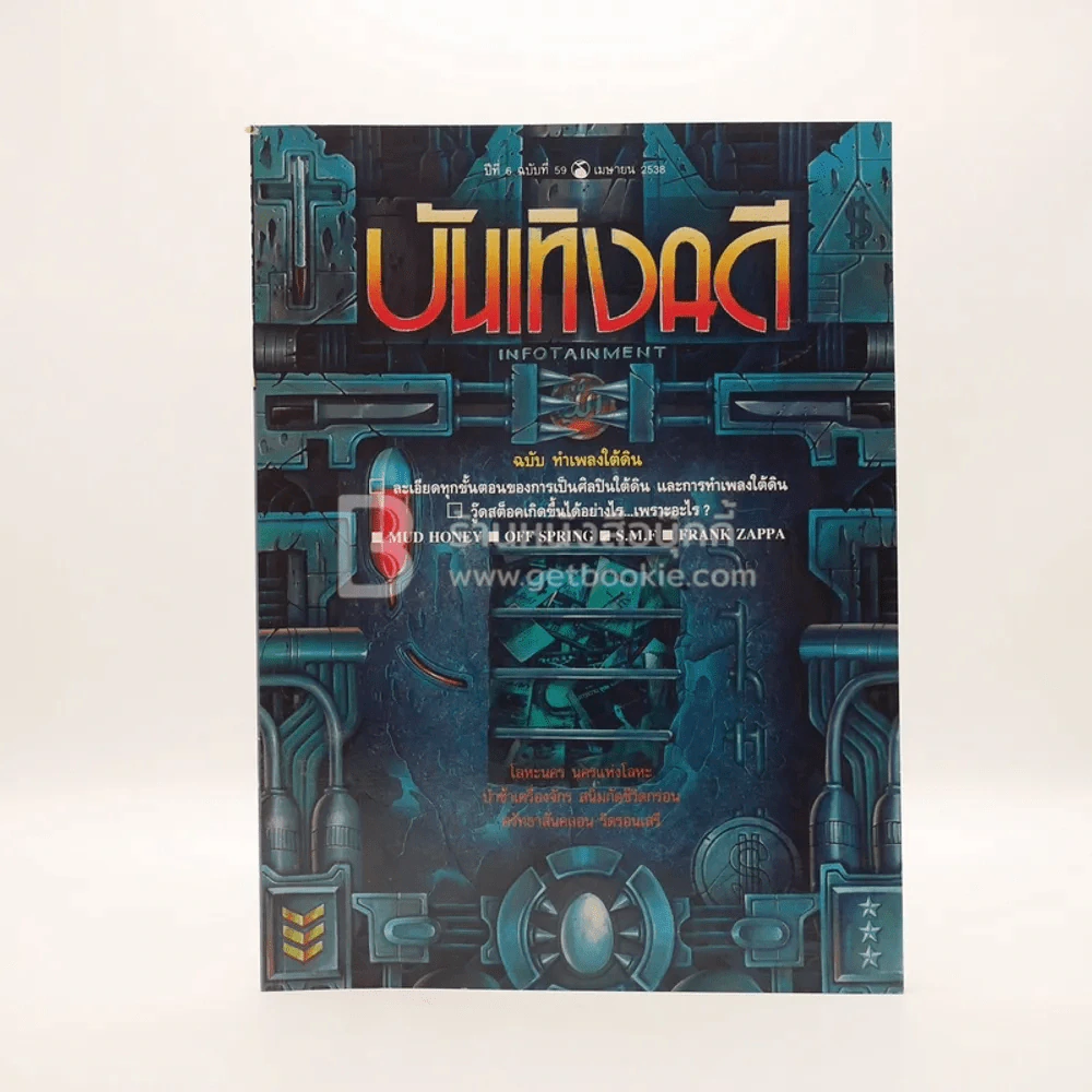 บันเทิงคดี ปีที่ 6 ฉบับที่ 59 เม.ย. พ.ศ.2538 ฉบับ ทำเพลงใต้ดิน รูปที่ 1