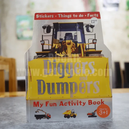 Diggers and Dumpers My Fun Activity Book รูปที่ 1