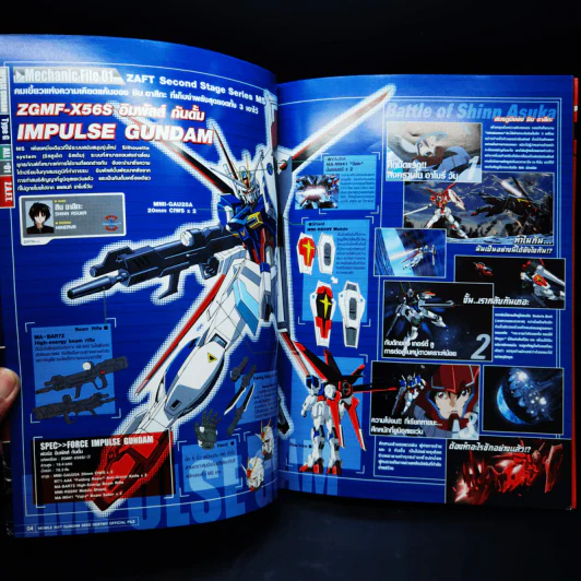 Mobile Suit Gundam Seed Destiny Official File เล่ม 1-4 รูปที่ 4