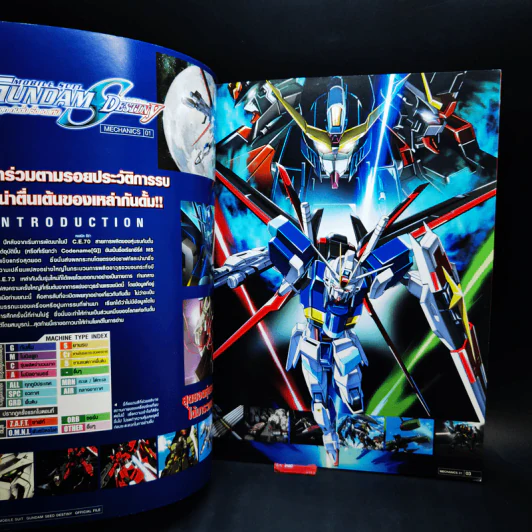 Mobile Suit Gundam Seed Destiny Official File เล่ม 1-4 รูปที่ 3