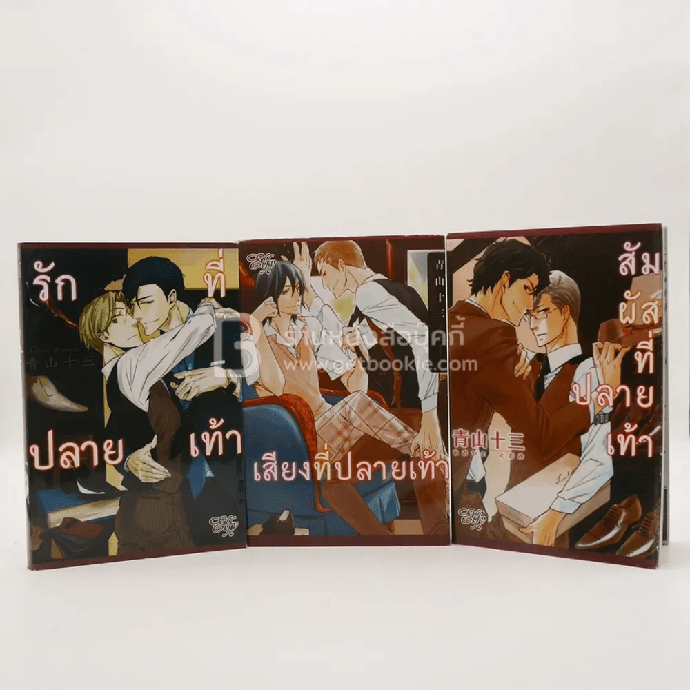 สัมผัสที่ปลายเท้า เสียงที่ปลายเท้า รักที่ปลายเท้า 3 เล่ม รูปที่ 1