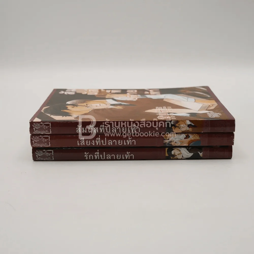 สัมผัสที่ปลายเท้า เสียงที่ปลายเท้า รักที่ปลายเท้า 3 เล่ม รูปที่ 2